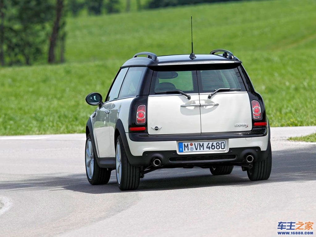 白色mini clubman
