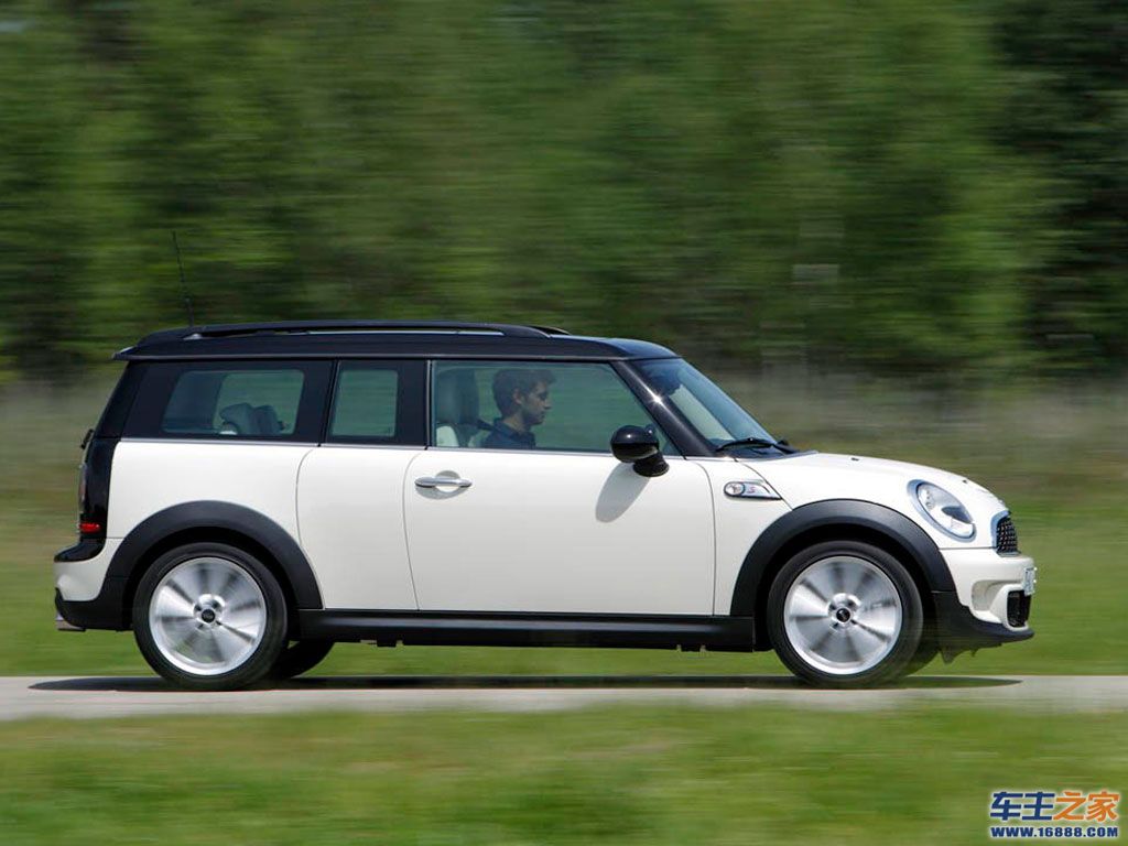 白色mini clubman