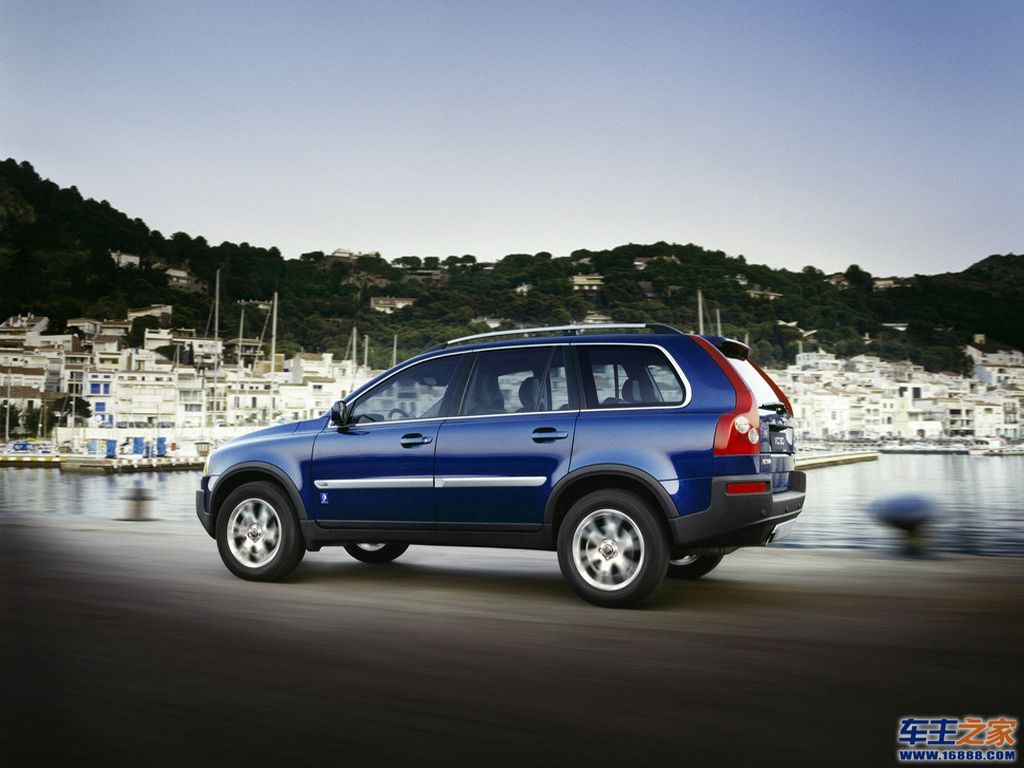沃尔沃xc90蓝色 沃尔沃xc90