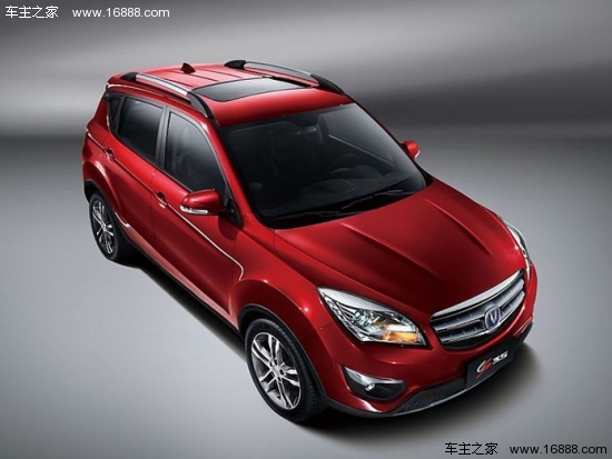 长安cs35是长安汽车自主研发的首款suv,外观整体造型运动、高清图片