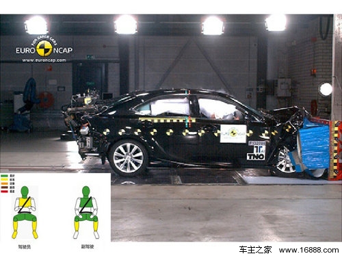 NCAP获五颗星 雷克萨斯IS300h碰撞解析_试驾