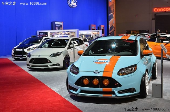 三款福特福克斯ST亮相SEMA改装车展_汽车文