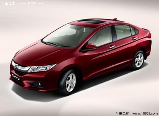 2015款本田飞度三厢版官图发布 命名为city