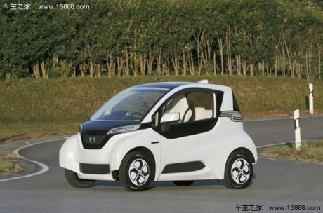 本田展出超小型电动汽车/单座个人交通工具
