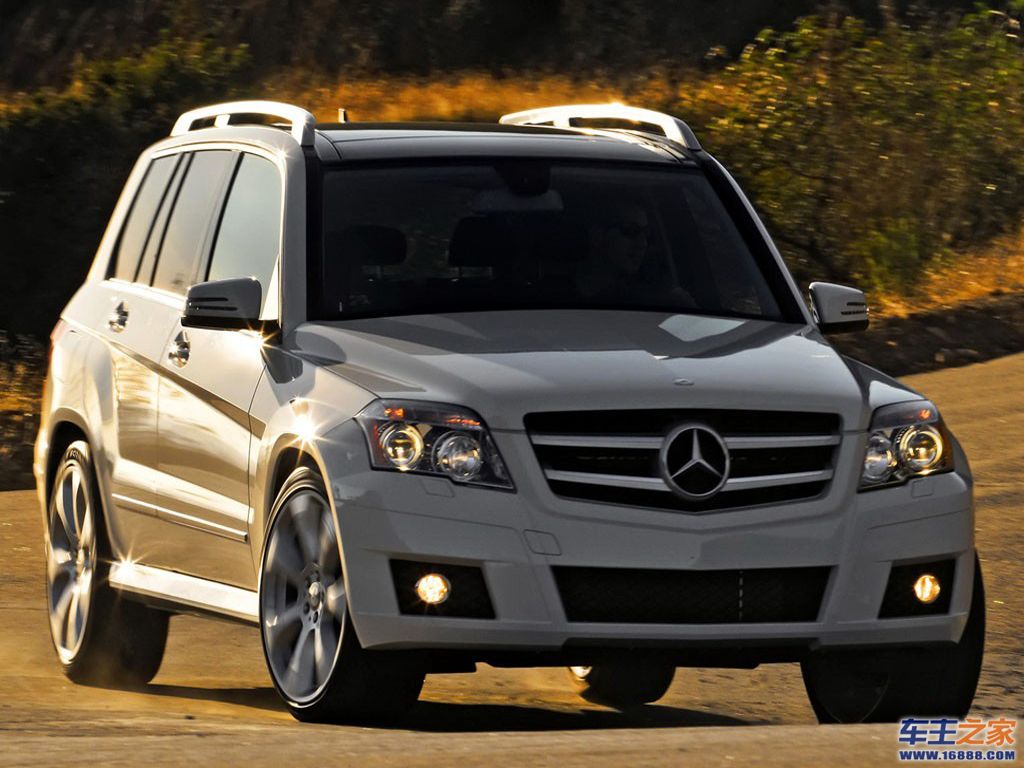 奔驰glk级(进口)白色 奔驰glk级